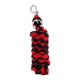 thumbnail image 2 of Cuerda de ecuestre para montar de alta resistencia con cierre resistente, 3 tamaños, Rojo + negro Zulema Cuerda de plomo ecuestre trenzado, 2 of 8