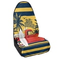 thumbnail image 2 of Chririnla Hello Summer Terry Cloth Car Seat Towel Cover, Non Slip Waterproof Seat Protector for Cars SUVs and Trucks, Machine Washable, 2 of 7