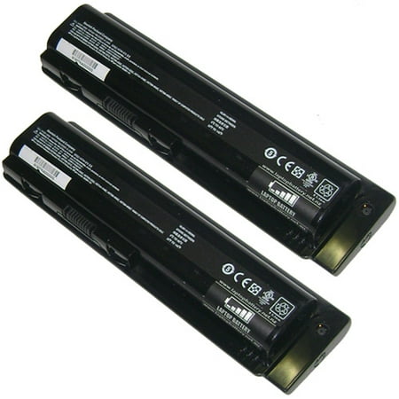 Replacement 4400mAh Battery For HP 484170-001 / 462889-121 Battery Models (2 Pk)