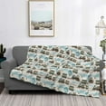 thumbnail image 2 of Fuzoiu Transport Train Print Flannel Blanket,Throw Blanket,Flannel Home Decor,Fleece Bed Blankets,Cozy Soft Blanket for Bed, Sofa, Camping, and Travel-40"x30", 2 of 6