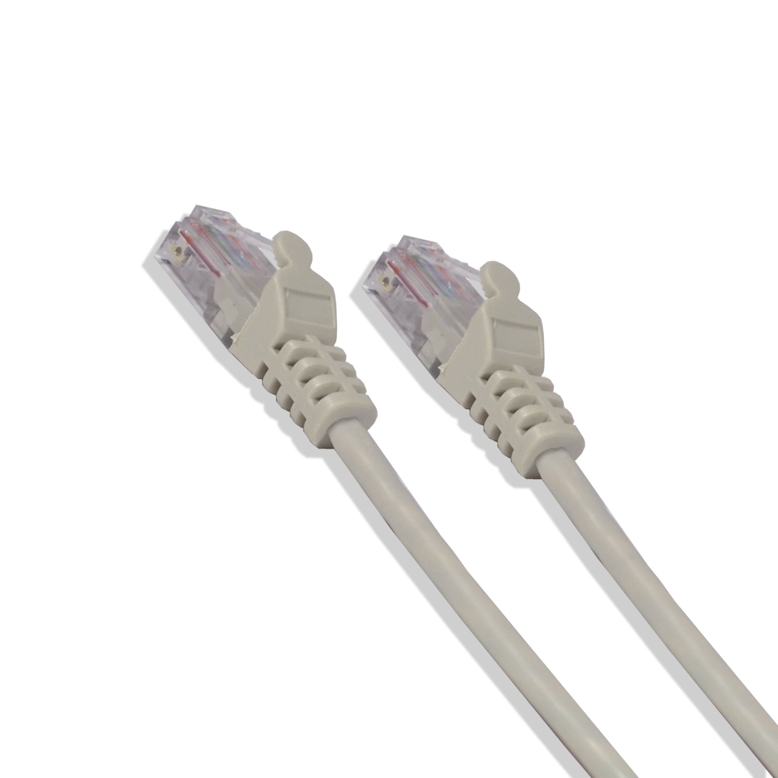 Cat-5e UTP Ethernet Network Cable RJ45 Lan Wire Gray 100FT
