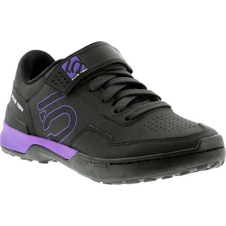 Five Ten Kestrel Lace Women's Clipless Shoe: Black Purple 5.5