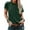 A_ Green, variant on Olyvenn Womens 2025 Summer Tunic Tops Cotton Loose Fit Soft Basic Tees Short Sleeve Crew Neck T Shirts Casual Workout Blouse Blue M