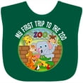 thumbnail image 3 of Inktastic 1st Trip to Zoo Animals Boys or Girls Baby Bib, 3 of 4