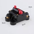 thumbnail image 4 of Car Auto Audio Radio In Line Circuit Breaker Fuse Car Inline Circuit For DC 12V 100A, 4 of 7