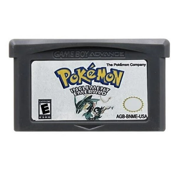 Pokemon Inclement Emerald Game Boy Advance GBA 32-bit