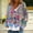 Light Blue, variant on Delayuji Womens Cardigan Sweater New Abstract Printed Casual Fall Cardigan Coat Spring Trendy