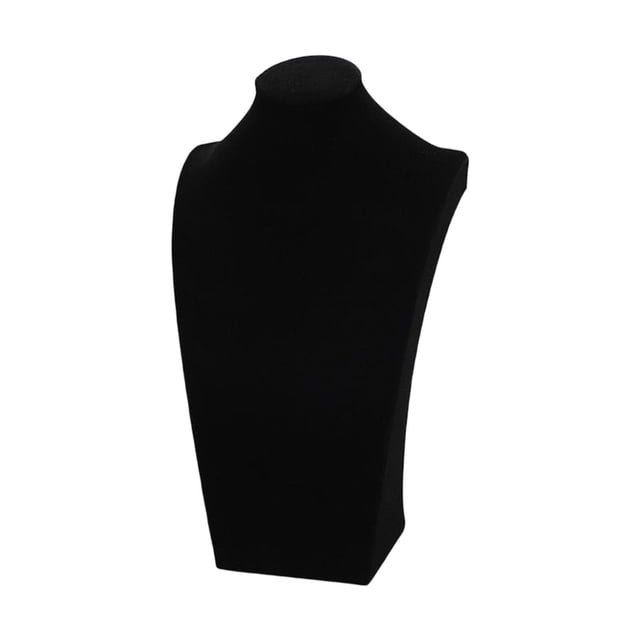 Qarigey Necklace Pendant Chain Jewelry Bust Necklace Mannequin Ropa, zapatos y accesorios Miscelánea Negro 29 cm