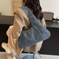 thumbnail image 2 of Monedero Axila Bolso Mezclilla Mujer Con Mano Bolsillo Likrtyny, 2 of 9
