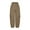 Khaki-03, variant on REALiKUN Baggy Casual Pants Women Ankle Trousers High Waist Boho Pants Loose Travel Pants Jogger Pants Comfy Pants