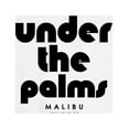 thumbnail image 2 of Under the Palms Malibu Men's White Short Sleeve Crew Neck Tee - 4XLB, 2 of 4