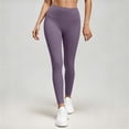 thumbnail image 5 of ClodeEU Women High Waist Soft Stretch Yoga Leggings,Butt Lifting Slim Fit Workout Running Athletic Pants ,Women's Plus M, 5 of 7