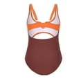 thumbnail image 7 of LYEAA Swimming Suits for Kids One-Piece Swimsuits Cutout Colorblock Bathing Suit Beach Vacation Swimwear, 7 of 7