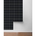 thumbnail image 5 of Nextwall Dark Blue & Evergreen Sennehill Plaid Peel And Stick Wallpaper - 20.5 in. W x 18 ft. L Roll, 5 of 6