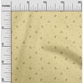 thumbnail image 1 of oneOone Organic Cotton Poplin Twill Fabric Leaves & Flower Floral Printed Craft Fabric BTY 42 Inch Wide, 1 of 4