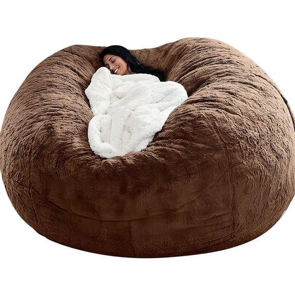 LAMIRO Beanbag Chair,Oversized Bean Bag Chair with Inner Bag for Bedroom College Dorm,Living Room Furniture Sofa,Washable Comfy Velvet Suede
