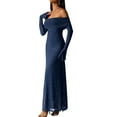 thumbnail image 6 of Mifsaly Wedding Guest Dresses for Women Off Shoulder Sequin Dress Bodycon Maxi Evening Gowns Flowy Cocktail Party Fashion Outfits 2026 M, 6 of 6