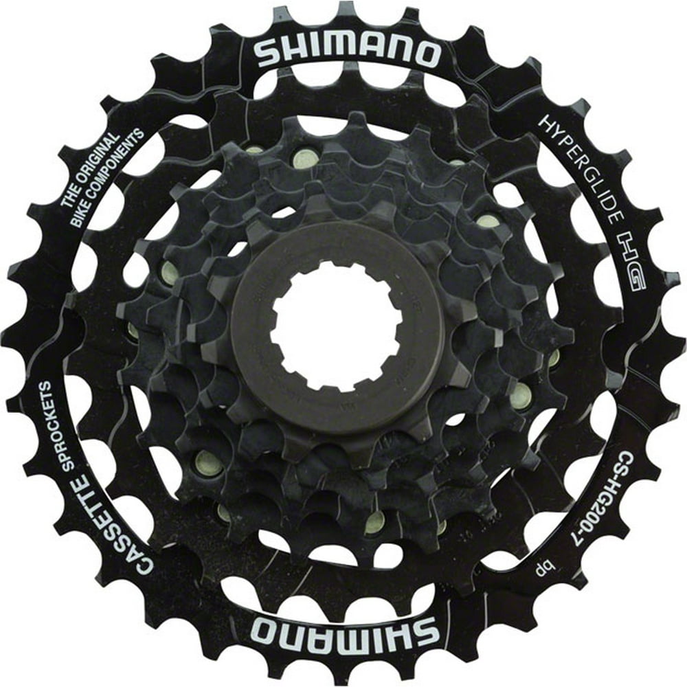 Shimano HG200 7-Speed 12-32t Cassette - Walmart.com - Walmart.com