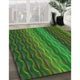 thumbnail image 2 of Ahgly Company Indoor Rectangle Patterned Dark Lime Green Area Rugs, 8' x 12', 2 of 6