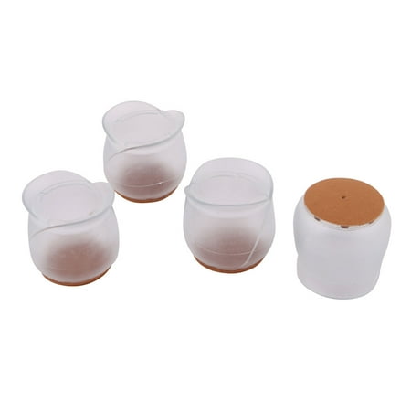 Rubber Anti Slip Floor Protector Furniture Chair Feet Pad Leg Tips