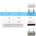 thumbnail image 3 of Delliss Women's Trendy Solid Color Vest Underwear Gathering Folding Anti Sagging Bra, 3 of 6