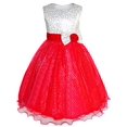thumbnail image 1 of Robe Fille Paillettes Sequins Mariage Demoiselle d'Honneur Concours 12 Ans, 1 of 5