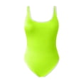 thumbnail image 4 of FhsagQ Ensembles de Maillots de Bain pour Femmes, String de Sommeil, Maillots de Bain à Col en U, Maillot de Bain une Pièce Taille Haute, Ensembles de Maillots de Bain pour Femmes, Robe, Ensembles de Maillots de Bain Sans Entrejambe Vert L, 4 of 5