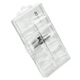 thumbnail image 4 of HLONK 100Pcs Clear Fake Nails Tip In 10 Different Sizes For Nail Art School And Professional Use, 4 of 6