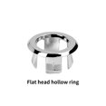 thumbnail image 2 of Bearachild 6 piezas de anillos de cubierta de desbordamiento de fregadero de estilo moderno de oficina con filtro cocina baño lavabo agujero insertar tapa Accesorios de baño hueco plano Bearachild HA012004-12, 2 of 6