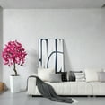 thumbnail image 2 of 6ft Tall Artificial Blooming Bougainvillea Tree with Large White Square Basin- Realistic Decorative Plant for Indoor Home and Office， Outdoor Garden, 2 of 5