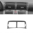 thumbnail image 2 of Carbon Fiber for C Class W203 2005-2007 Center Console AC Air Vent Cover Trim Interior Accessories, 2 of 5