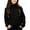 Black, variant on Boys Girls Turtleneck Sweater Long Sleeve Cable Knitted Pullover Fall Winter Fashion Warm Casual Tops (1-2 Years, Red)