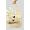 thumbnail image 2 of CoCopeaunts Straw Bag for women Summer Mesh Beach Bag Woven Hobo Handbag Hollow Tote Bag Vacation Straw Bag, 2 of 8