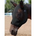 thumbnail image 2 of Máscara antimoscas para caballo Mask-Tech, transpirable, protección UV, negra, talla M, 2 of 5