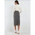 thumbnail image 4 of High Waist Midi Skirt, 4 of 5