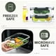 thumbnail image 4 of KOMUEE Set de 30 Contenedores de Vidrio para Alimentos con Tapa Hermética, 4 of 6