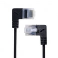 thumbnail image 3 of CY Ultra Slim Cat6 Ethernet Cable RJ45 Right Angled UTP Network Cable Patch Cord 90 Degree Cat6a Lan Cable 25cm for Laptop Router TV BOX, 3 of 7
