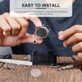 thumbnail image 2 of Shisuyan Easy Installation Watch Lenses Transparent 10Pcs 0.63X0.63In, 2 of 9