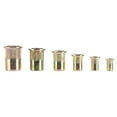 thumbnail image 3 of 190 Pcs M3-M12 Acier au Carbone Plaqué Rivet Fileté Bride d'Écrou Attache d'Écrou, 3 of 14