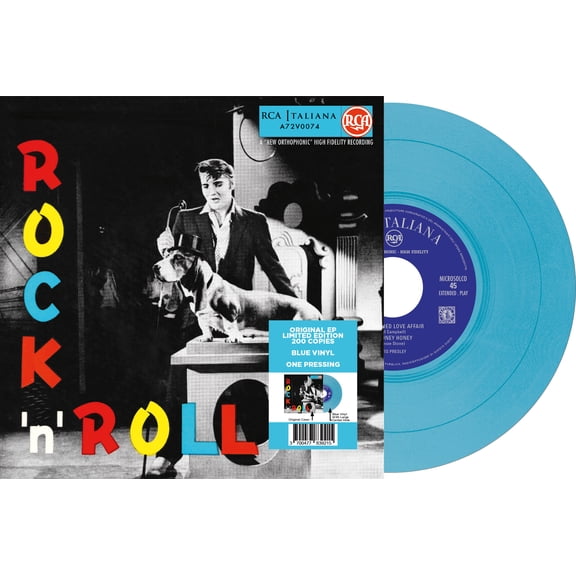 Elvis Presley Rock 'N' Roll (Vinyl Record) 7" Single Coloured Vinyl