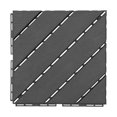 thumbnail image 3 of 12*12*0.79in 36PCS Square Plastic Interlocking Deck Tiles Outdoor Patio Flooring Brown/Dark Grey/Coffee 3.24m²/34.87ft², 3 of 33