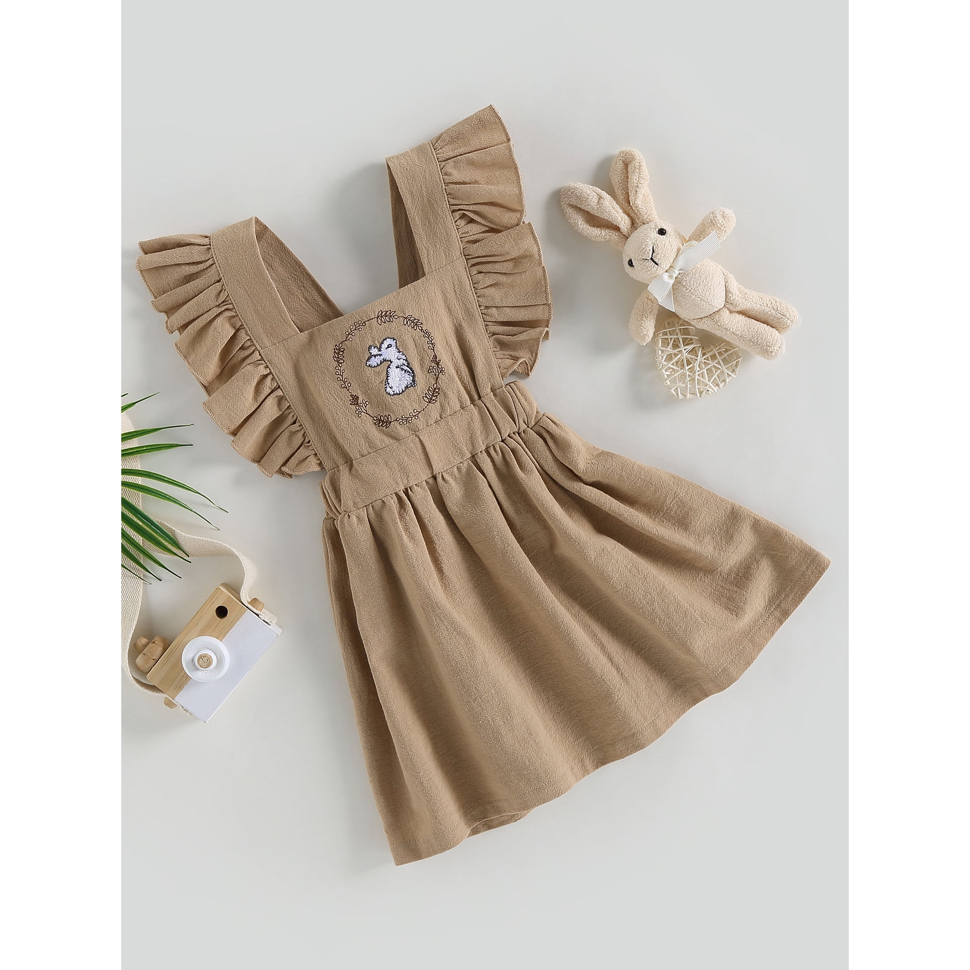 Baby girl easter dress with hat 2025