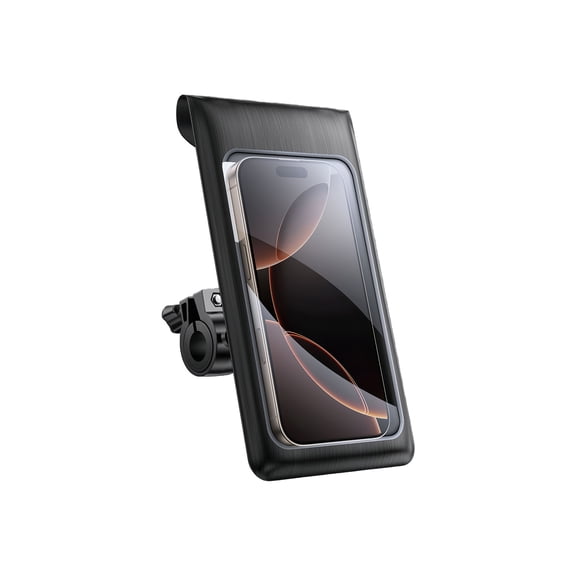 Secure Attachment Waterproof Bag Phone Holder for Motorcycle Bike Anti Vibrations Locking Design