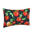thumbnail image 2 of Daiia Tomatoes Bedding Waterproof Pillow Protector Zippered Queen – Bed Bug Proof Pillow Encasement-14"x20", 2 of 9