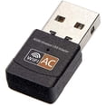 thumbnail image 1 of Adaptador USB WiFi, AC600 Mbps de doble banda 2,4/5 Ghz inalámbrico USB Mini adaptador de red WiFi 802,11 Mini inalámbrico para ordenador portátil/escritorio/PC Namotu CZDZ-ST142, 1 of 7