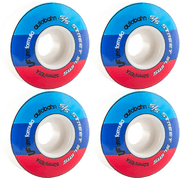 Autobahn Street Slim Ultra Skateboard Wheels 52mm 101a White