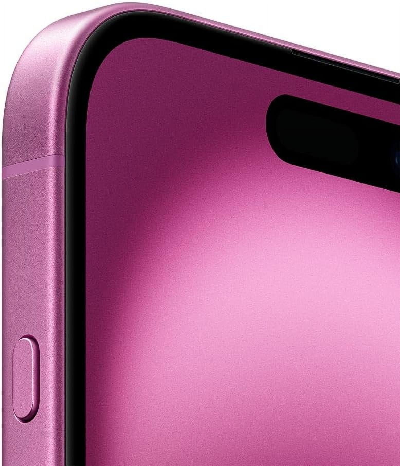 Restored Apple iPhone 16 - T-Mobile - 128 GB Pink (Refurbished)