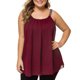 thumbnail image 2 of Chaleco sin mangas de gasa de moda para mujer, camisetas sin mangas sólidas con cuello redondo para mujer Pompotops  lopia989368, 2 of 3