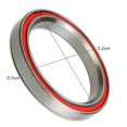 thumbnail image 5 of 2pcs 40X52X7mm 45 Degree X45 Degree 2RS P16 Taper ACB Angular Contact Bearing for 1-1/2 Inch Headse, 5 of 5