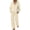 U2-Khaki, variant on Textilo Full Zip Sweatsuits 2 Piece Set for Women Long Sleeve Drawstring Hoodie and Wide Leg Sweatpants with Pockets Tracksuits Lounge Causal Travel Comfy 2026 Fall Winter Clothing,Brown 2XL